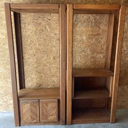 Solid Oak Shelves 