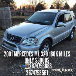 2001 Mercedes ml320