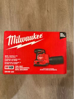 Milwaukee M18 18V Lithium-Ion Cordless 1/4 in. Sheet Sander (Tool-Only)