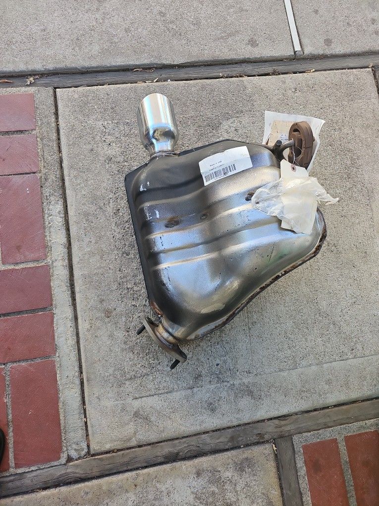 Rear Muffler Lh Side, Driver Side