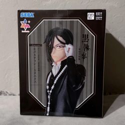 NEW IN BOX Black Butler Boarding School Arc Luminasta Sebastian Michaelis Figure Anime Doll Toy Prize