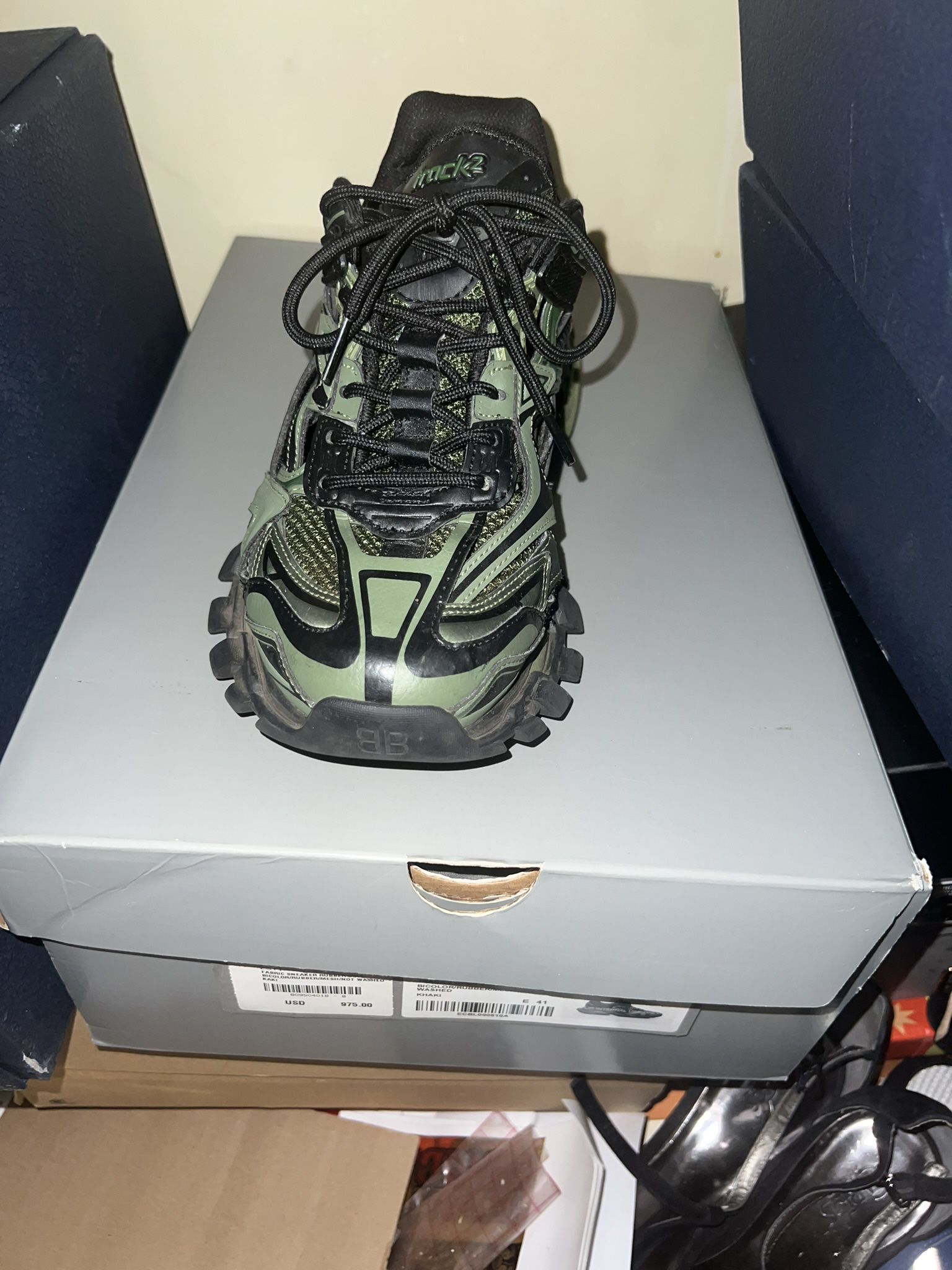 Balenciaga Track Sneakers Army Green! Sale!! for Sale in New York, NY -  OfferUp