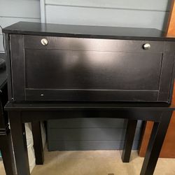 Small Black Desk