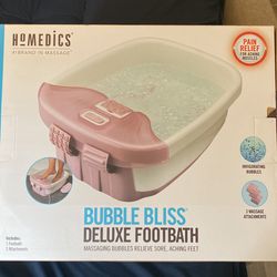 Baño De Burbujas Para Pies