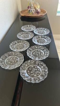 Fortoria Chintz Salad/Dessert Plates - Set of 8