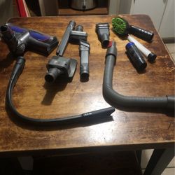 Dyson Cordless Vacuum Cleaner assorted Attachments