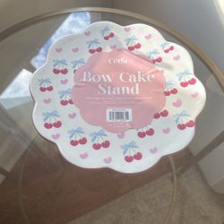 Bow Cake Stand 