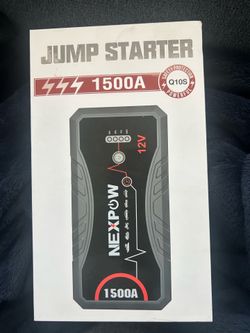 Nexpow 1500 jump starter