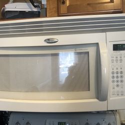 Over The Range Whirlpool Gold Microwave