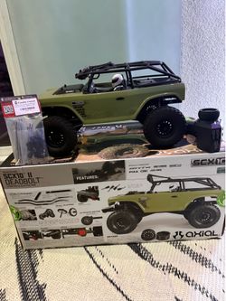 Axial SCX10 II Deadbolt 1/10 RTR – Upgraded Rock Crawler