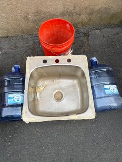 Stainless steel sink brand new  free