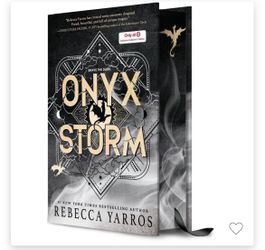 Onyx Storm - Exclusive Sought Out Target Limited Edition