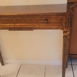 Wooden Console Table  With Drawer