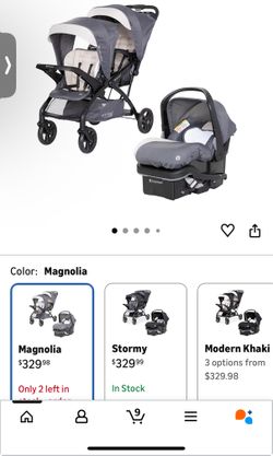 Sit And Stand double Stroller BABYTREND