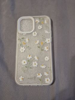 NEW! CUTE iPhone 12/12Pro Phone Case Protector Flower Print