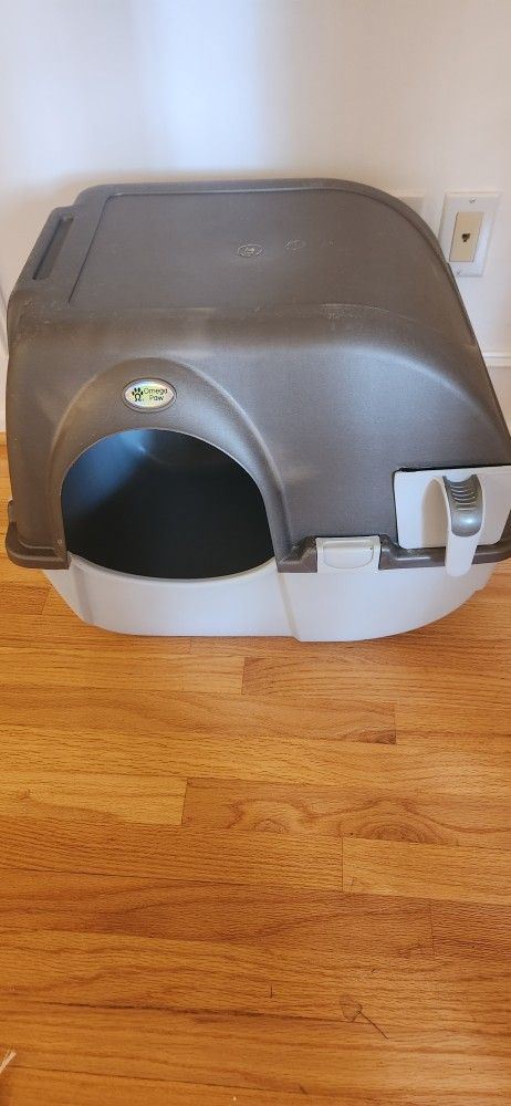 Omega Paw Self Cleaning Litter Box Cat Kitty Kittens