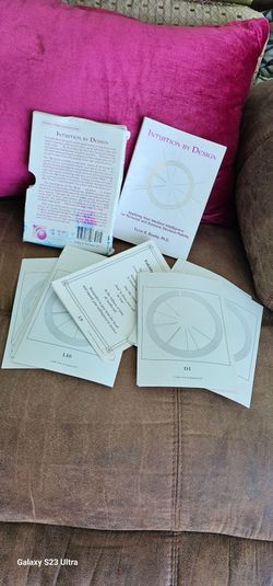 Intuition by Design: Applying Your Intuitive Book W Cards Victor Beasley '92 Vtg