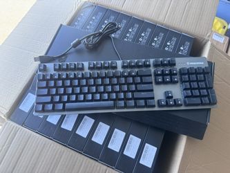 10 Pcs Mechanical RgB Keyboard, Usb Function