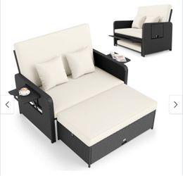 Costway Patio Rattan set