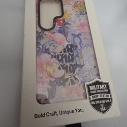 Samsung Galaxy S24 Ultra Case, Coastal Romantic Y2K Design with Military-Grade Drop Protection, Romantic Ocean Theme Ocean Theme TPU Cover with 1.5mm 