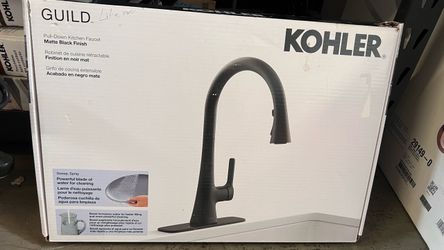 Kohler Guild Pull-down Kitchen Sink Faucet with Three-function Sprayhead