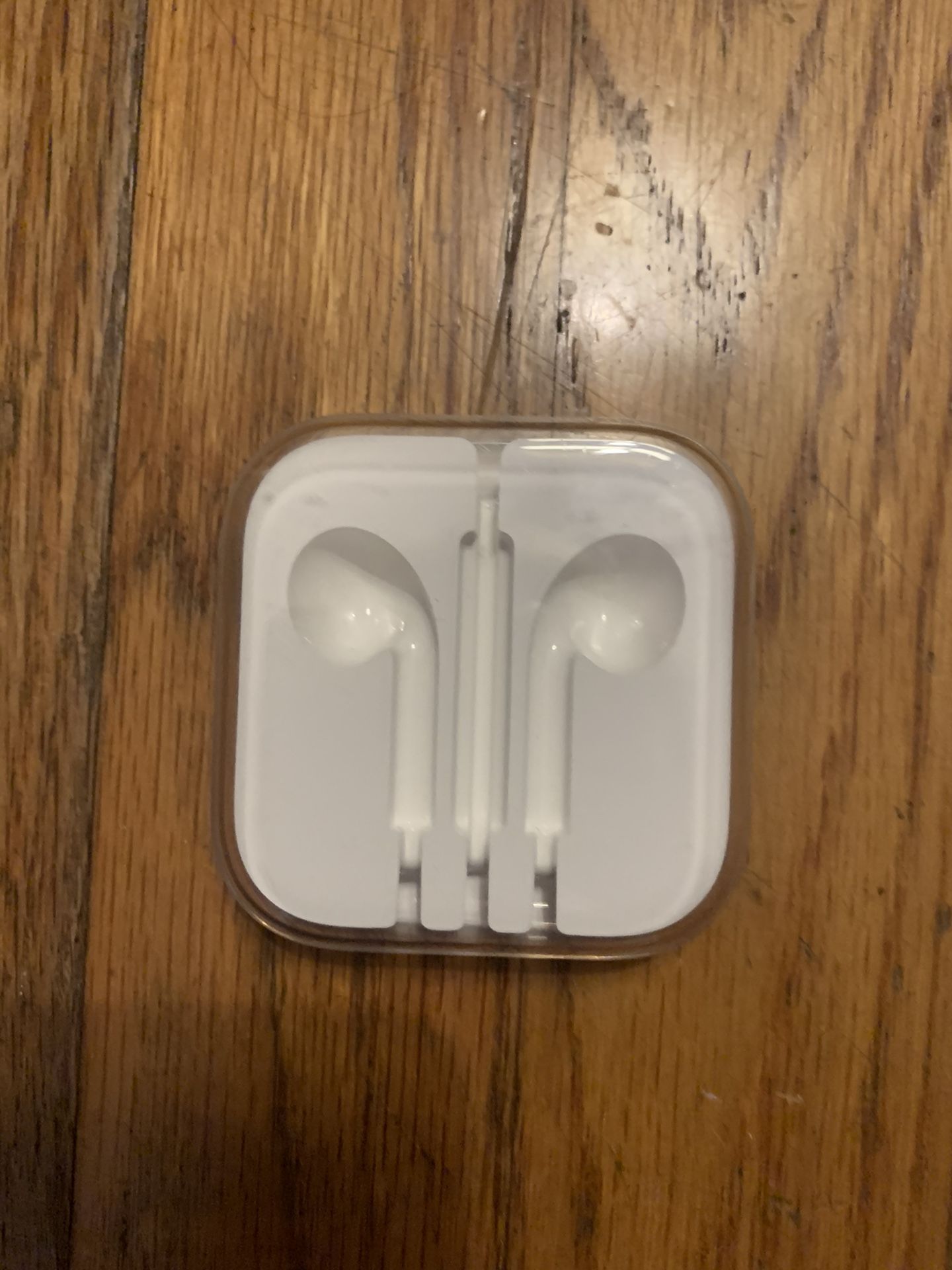 Apple Brand Plastic EarPods Packaging (Empty)