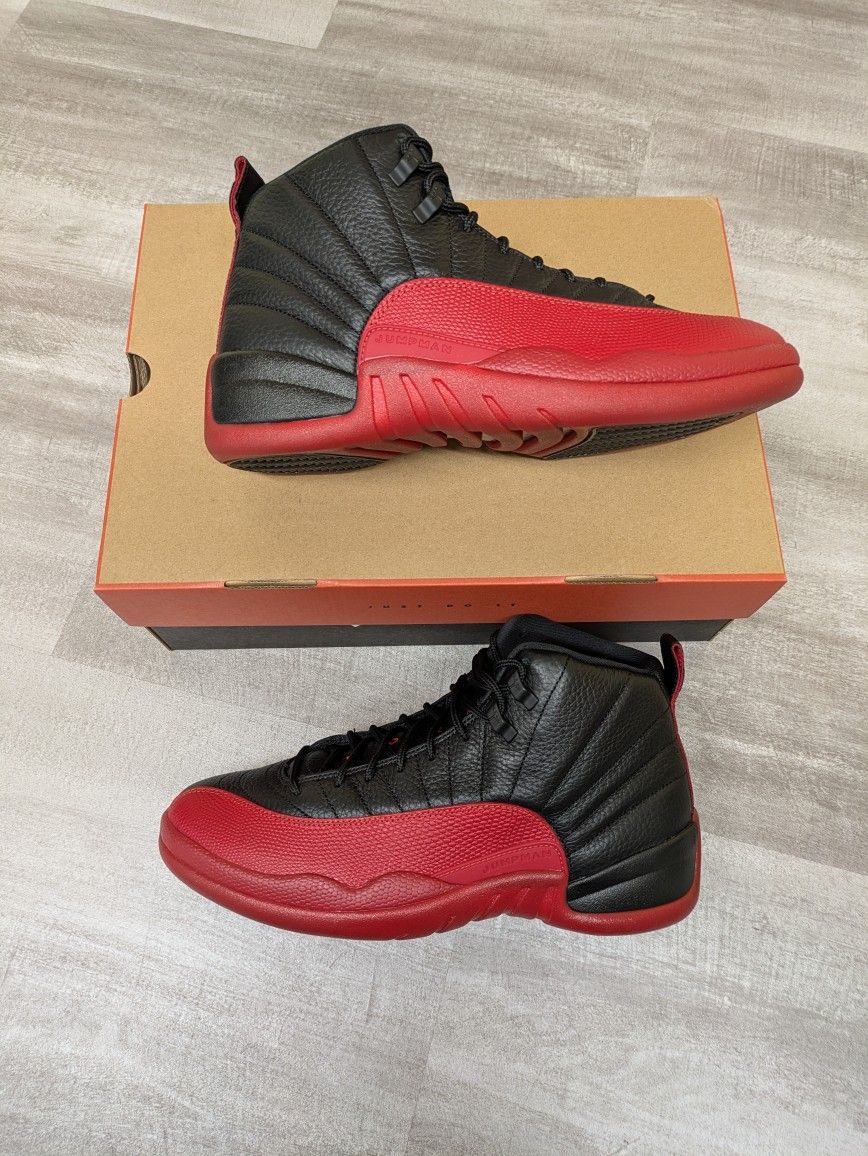 Air Jordan 12 Flu Games Sizes Available