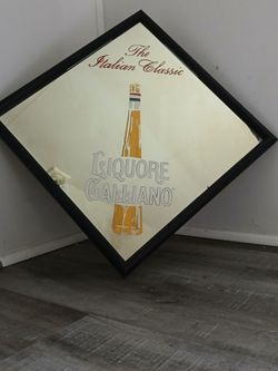 Vintage Advertising Mirror