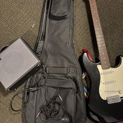 Squire Electric Guitar And Amp Set 