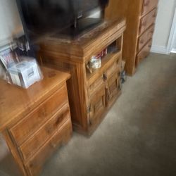 Six Drawer Chest, TV Stand, Nightstand 
