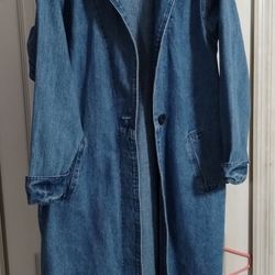 Women's Denim Duster