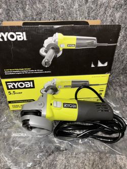 RYOBI 5.5 Amp Corded 4-1/2 in. Angle Grinder