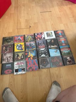Classic Rock CD Lot – Iron Maiden, Boston, Jethro Tull & More