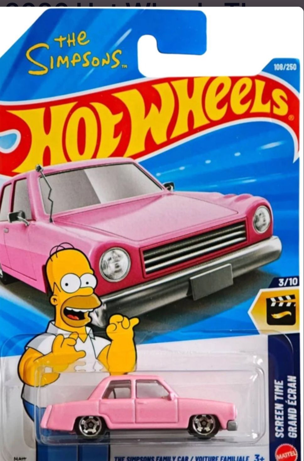 The Simpsons Family Car in Pink