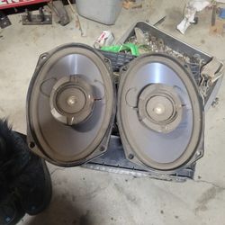 Kenwood 6x9 Speakers Pair Good Used Condition 