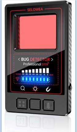 Camera Detector, Anti Spy Bug GPS Tracker Finder for Travel