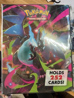 Pokemon trading card game : Mega Evolutions - Phantasmal Flames 9 pocket portfolio X4