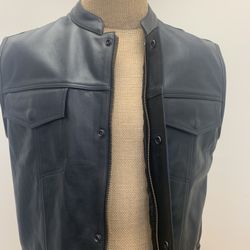 Leather Vest 