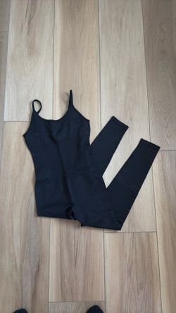 Women’s black jumpsuit