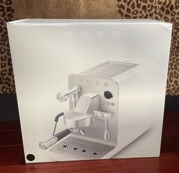 SMEG Espresso coffee machine Collezione White Matte