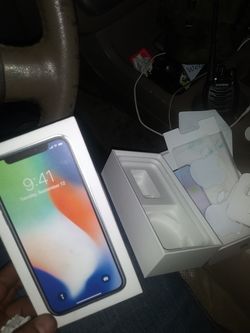 Iphone X (boxes only)