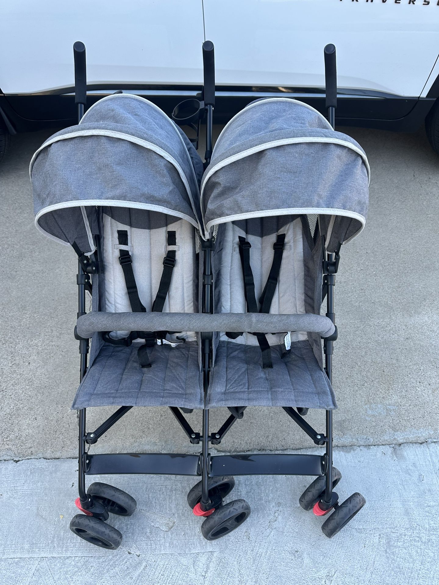 Dream On Me Double Stroller 