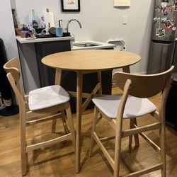 Dining Table & 2 Chairs Set