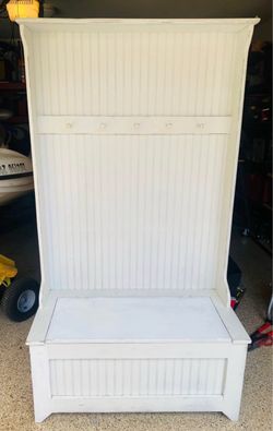 Entry room bench with storage-$40-higley and ray