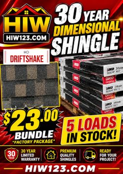30 year driftwood shingles