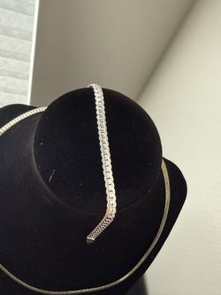925 Silver Bracelet 8 Inch