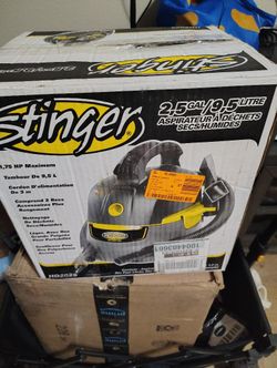 Stinger shop vac