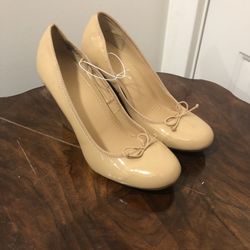 Old Navy Wedge Ballet Nude Shoes