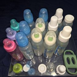 8oz Bottles And Drying Rack
