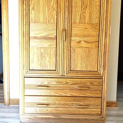 5 Piece Oak Bedroom Set